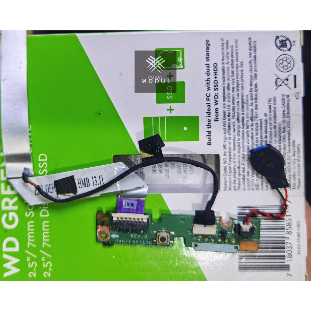 PAPAN TOMBOL POWER ACER ASPIRE P3 SERIES / FLEKSIBEL POWER ACER ASPIRE P3 SERIES TABLET WINDOWS