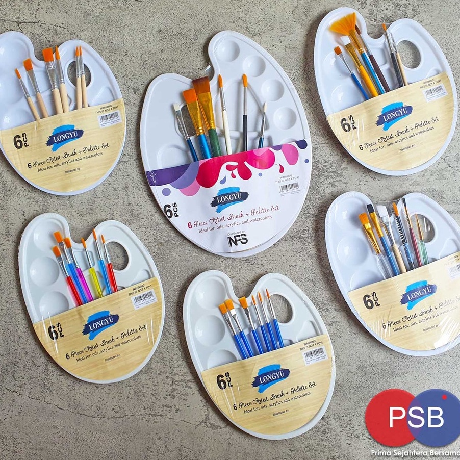 

PROMO TERUPDATE Kuas Palet Lukis Set Paket Lukis Art Brush Set