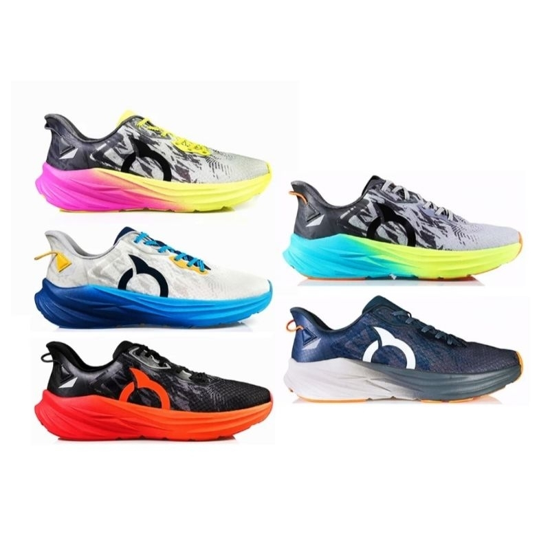 Ortuseight Sepatu Running Hyperfuse 2.1 - Grey/Lime/Cyan / Sepatu Running Ortuseight Hyperfuse 2.1 -