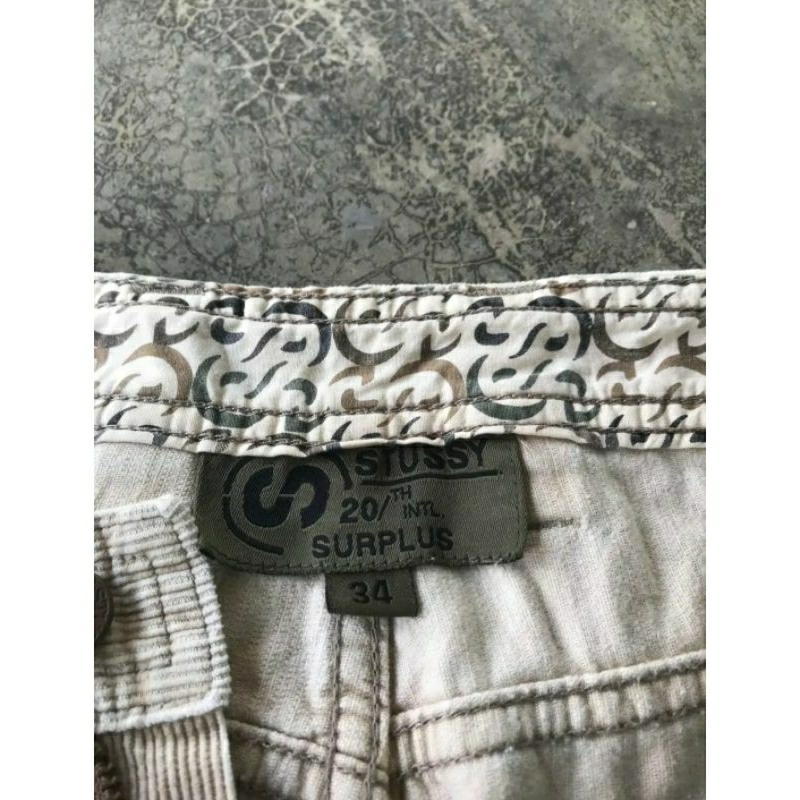 Celana corduroy Stussy Vintage