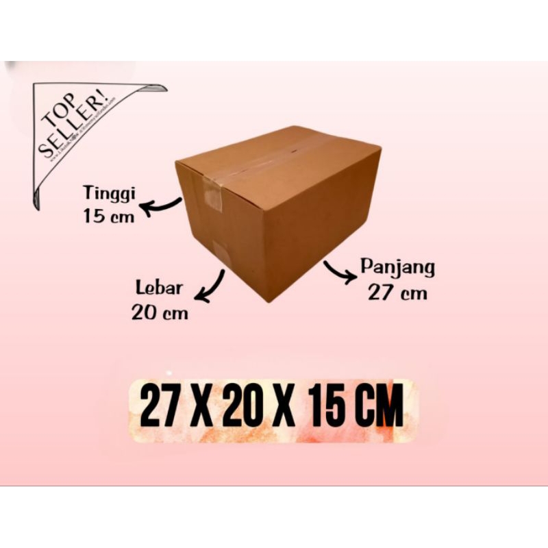 

kardus packing UK 27x20x15 kardus besar kardus kecil