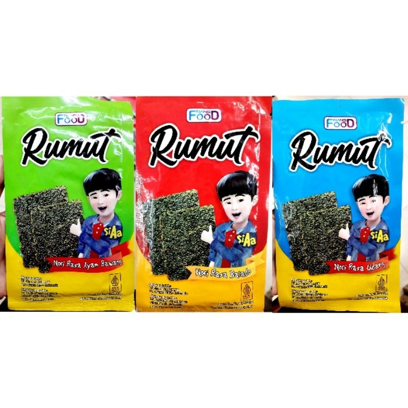 

RANSFOOD Rumut Nori Balado/Udang/Ayam Bawang 10Gr