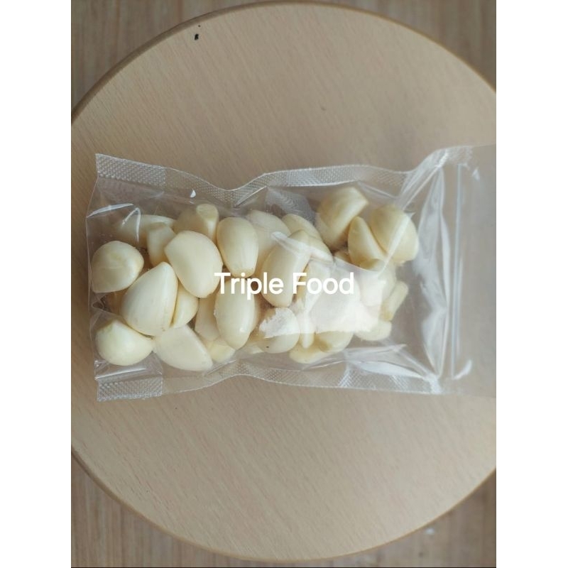 

Food prep bawang putih kupas, bawang putih instan, food preparation bawang putih