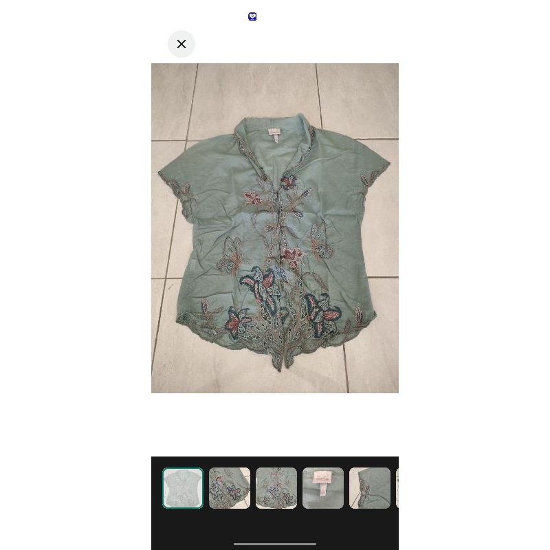 PL kebaya Mahamaya by Mama Leon hijau