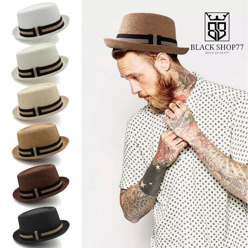 Topi Pria Topi Fedora Hat Panama