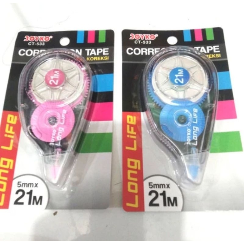 

TippEXkertas/stipokertascorrection Tape merk joyko panjang 2cm