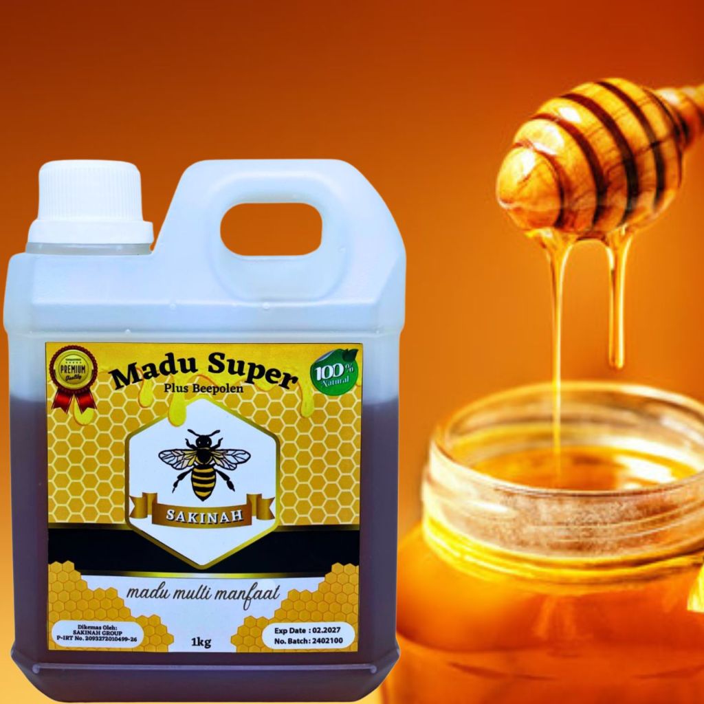 

RB22 Madu Super Sakinah 1kg Plus Beepolen
