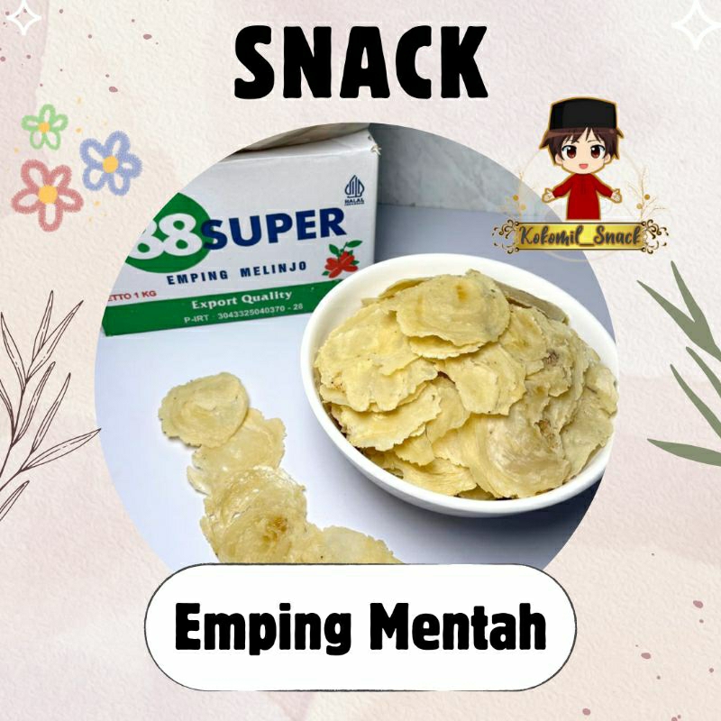 

Emping Mentah 1 Dus (1Kg)