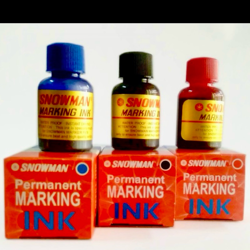 

Refill / Isi Permanent Marking Ink spidol “Snowman” MG-20