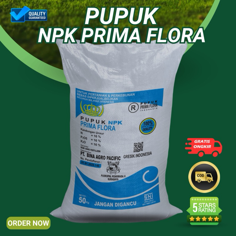 PUPUK NPK PRIMA FLORA 50kg