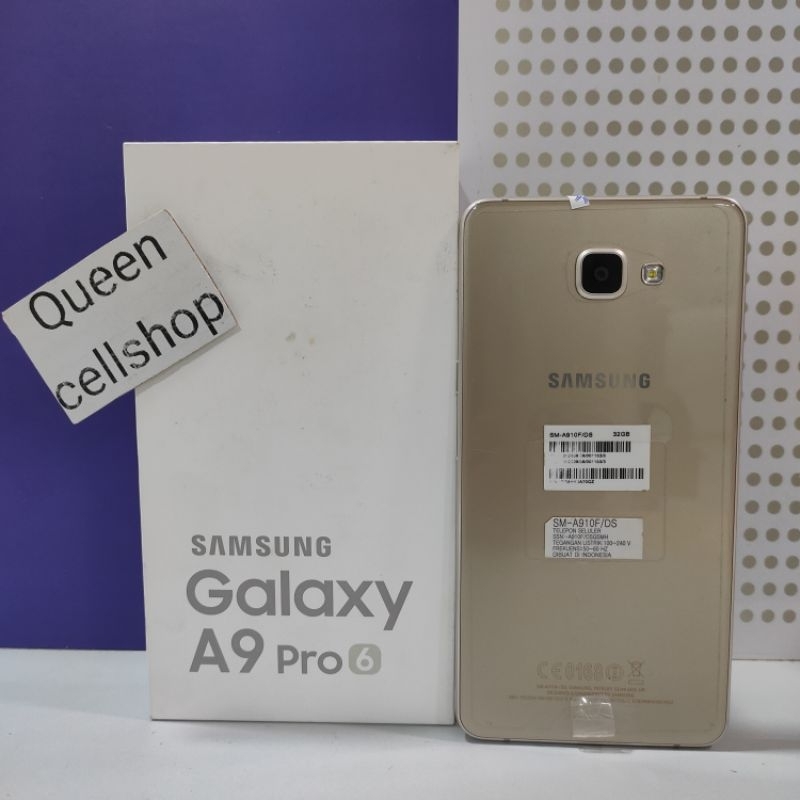 SAMSUNG GAKAXY A9 PRO 6 32GB SECOND FULLSET