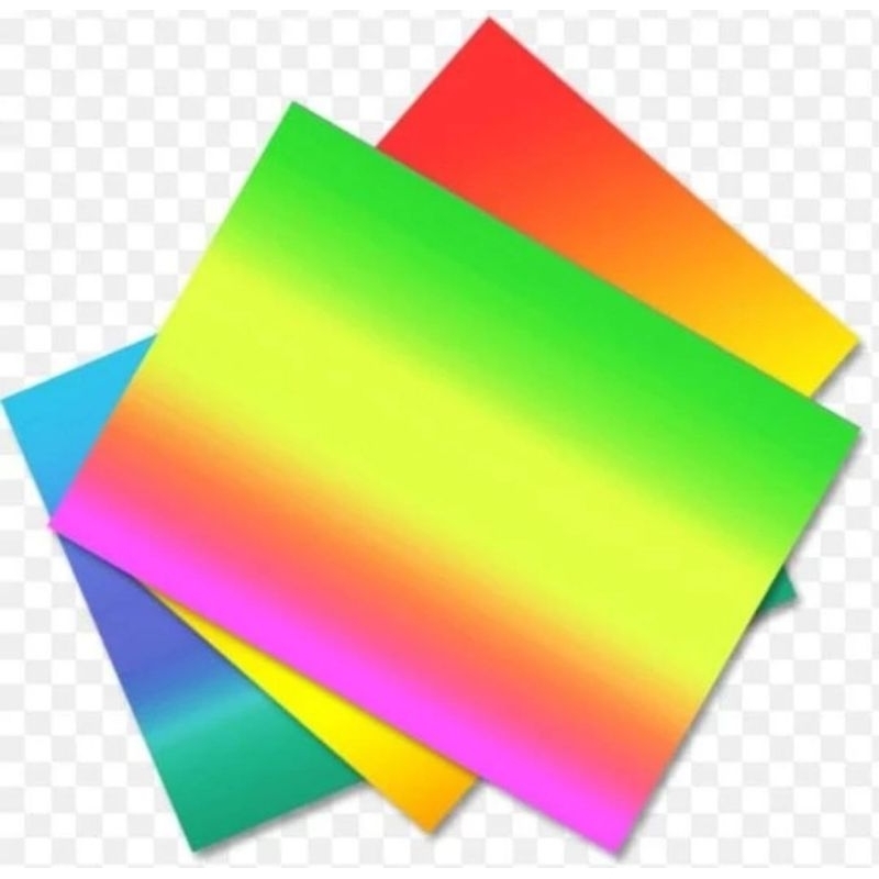 

Kertas karton Asturo Pelangi / Paper Florecent Harga 10Lembar