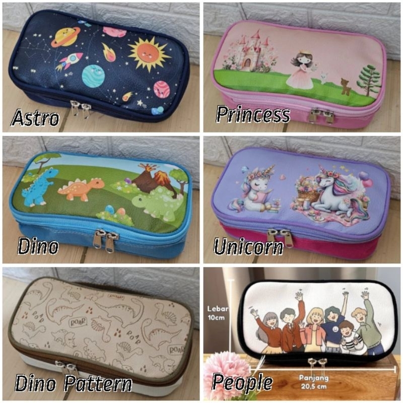 

POUCH PENSIL PRINTING Pencil Case Anak TEMPAT ALAT TULIS