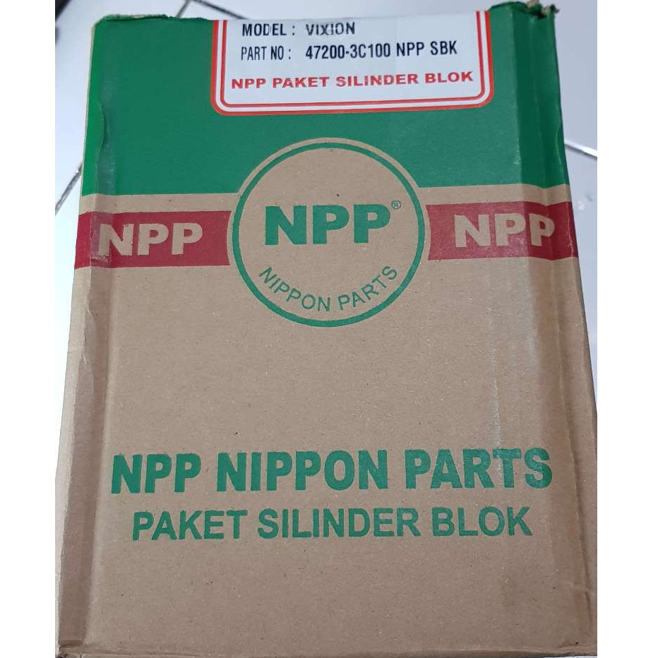 Blok Seher Plus Piston Kit Npp Vixion Old Vixion New 47200 3C100 NPP