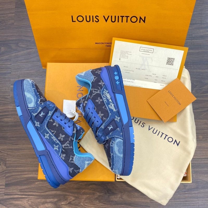 SEPATU SNEAKERS PRIA LOUIS VUITTON IMPORT BRANDED VIP