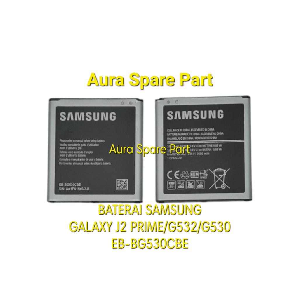 BATERAI SAMSUNG J2 PRIME / G532/ G530 / EB-BG530CBE Original New