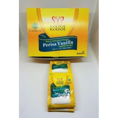 

[Box] Vanili Kupu Kupu Sachet 10 Renteng / Vanila Koepoe koepoe / vanila sachet kupu