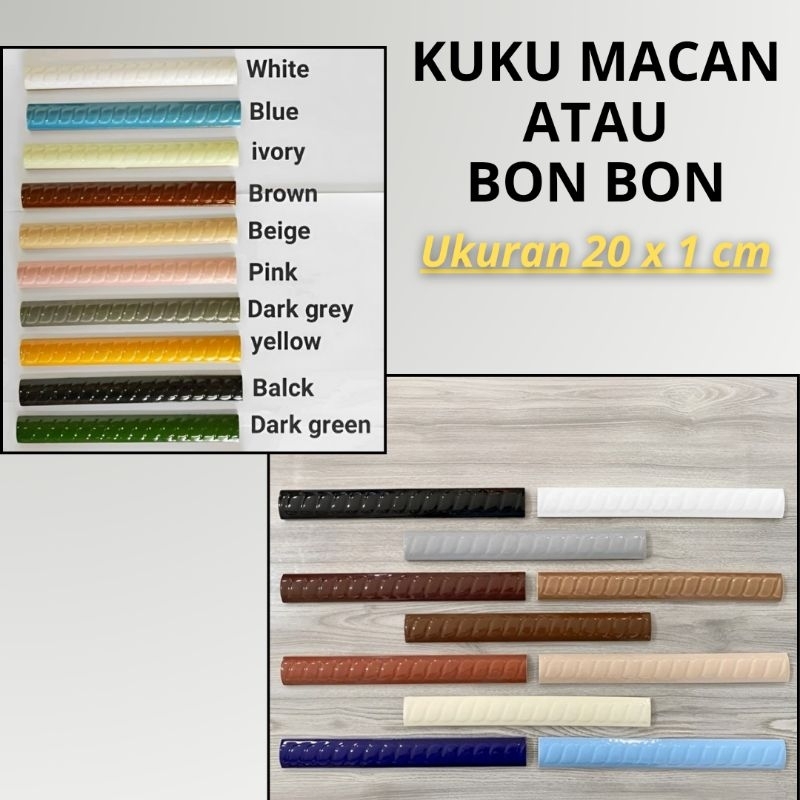 [Bon Bon]Kuku Macan & List Keramik Granite Murah untuk Dapur dan Dinding