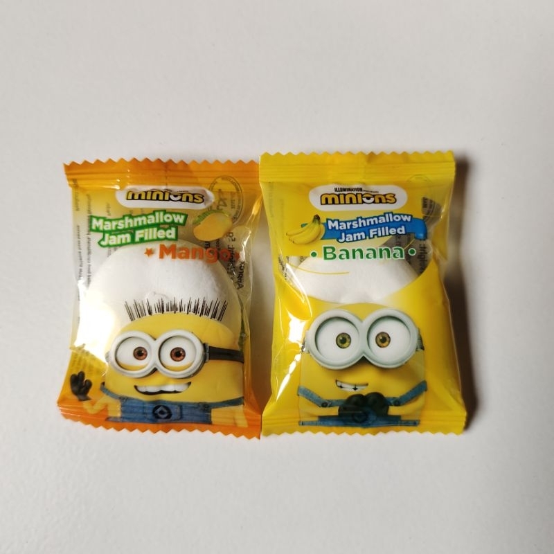 

Marshmallow isi selai rasa pisang/mangga