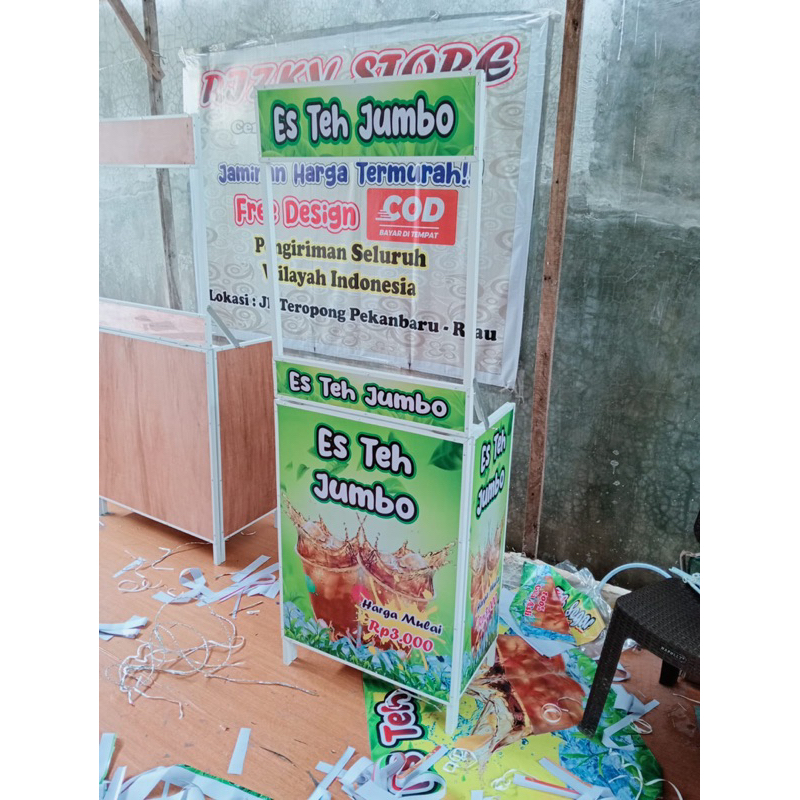 Booth lipat portable boot lipat stand lipat portable