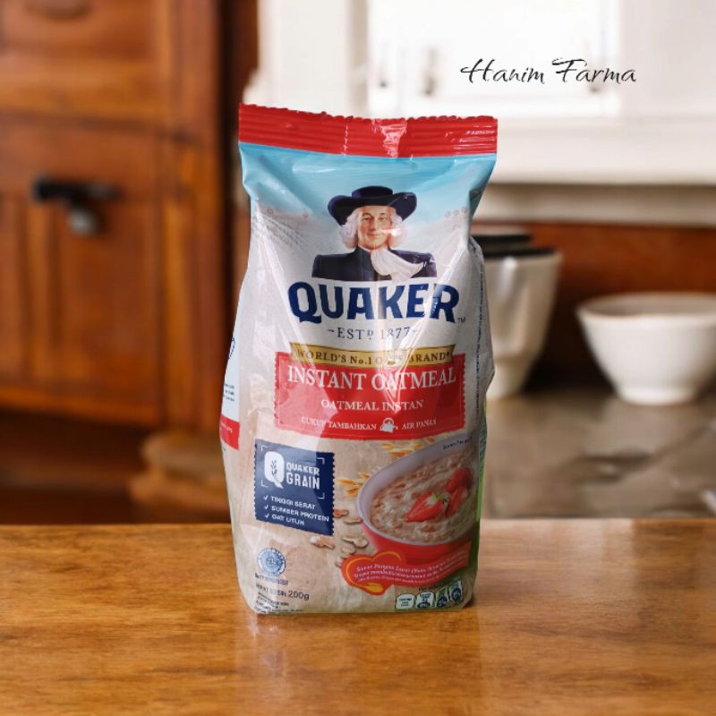 

Quaker Instant Oatmeal 200gr & 800gr