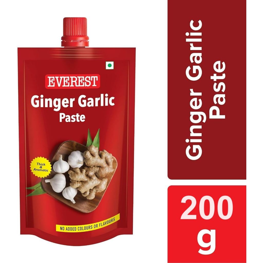 

GINGER GARLIC PASTE EVEREST 200G / Pasta Bawang Putih Jahe