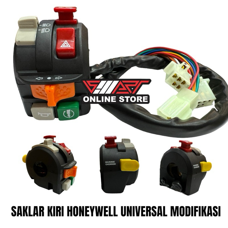 SAKLAR HONEYWELL MODIF UNIVERSAL SAKLAR VARIO 125/150 MODEL LAMPU DIM