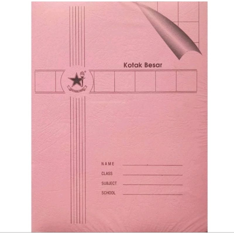 

Buku Kotak Besar Buku Kotak Sedang Buku Kotak Kecil Bintang Obor (1 Pack Isi 10 Buku)