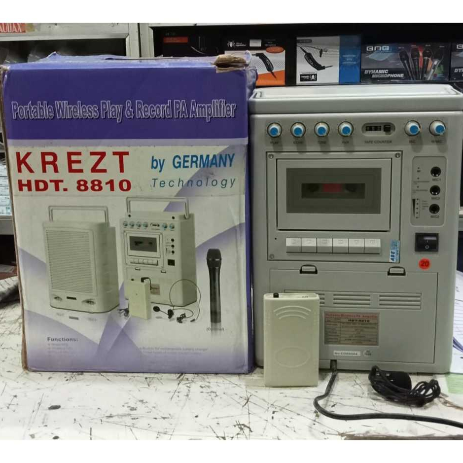 PORTABLE SPEAKER KREZT HDT 8810