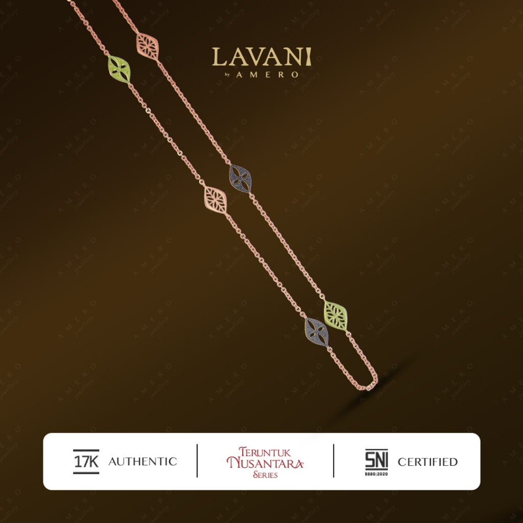 Lavani Teruntuk Nusantara Priscanara Kalung Emas 17K