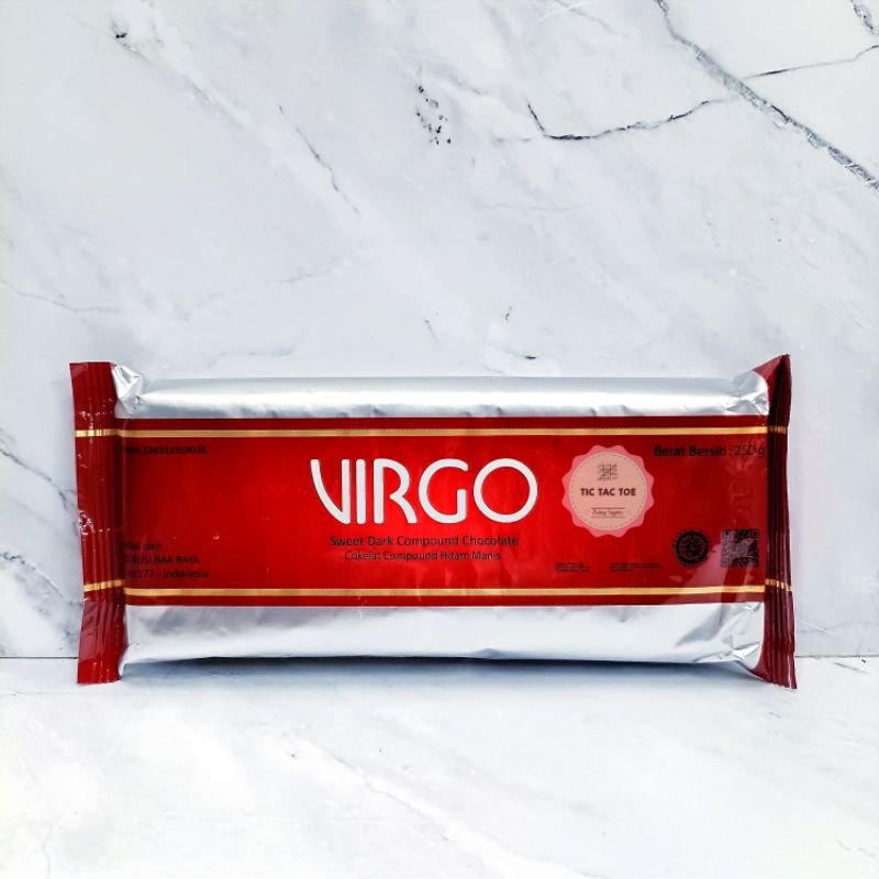 

Virgo Coklat Compound 250gr / Coklat Batang