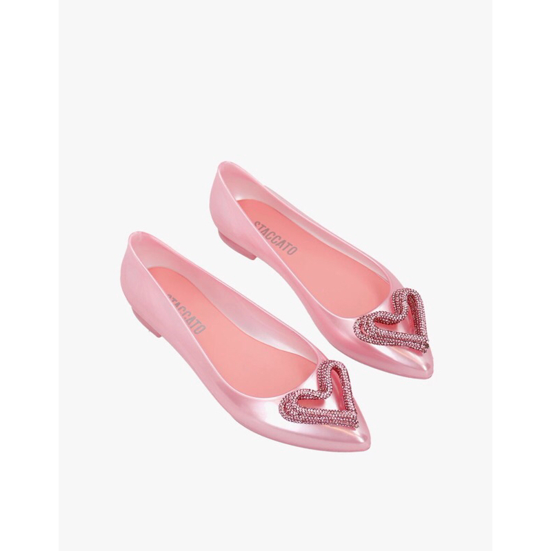 staccato pink jelly shoes original