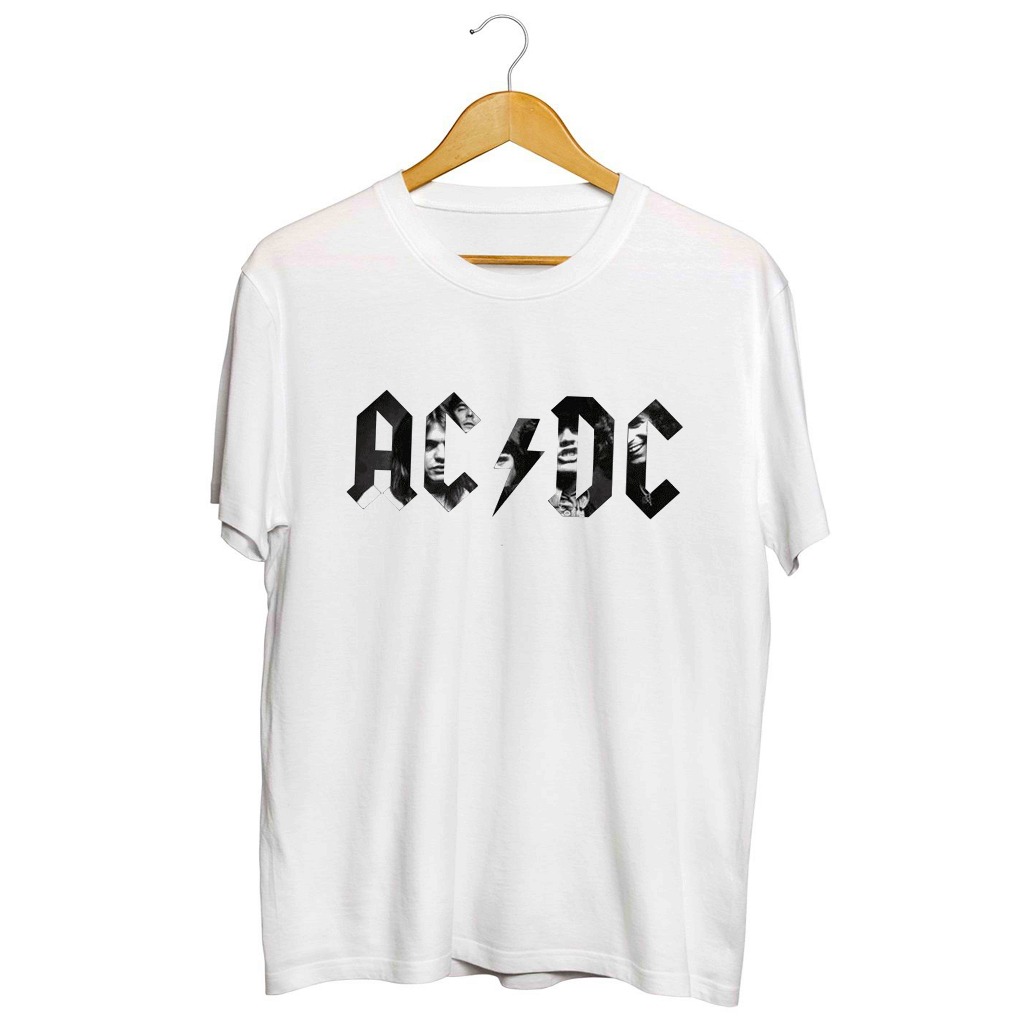 KAOS BAND ACDC KAOS METAL KAOS MUSIK KAOS ACDC PRIA WANITA PREMIUM UNISEX