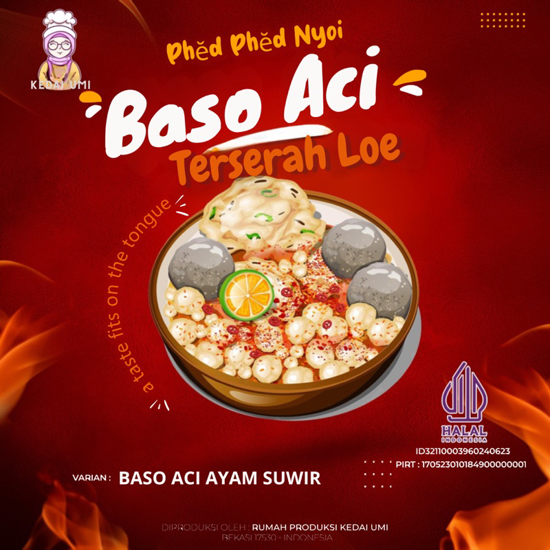 

BASO ACI AYAM SUWIR KOMPLIT / BASO ACI PEDAS / BASO ACI PEDAS BANGET / BASO ACI MURAH / CHILI OIL