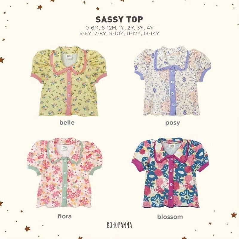 BOHOPANNA SASSY TOP