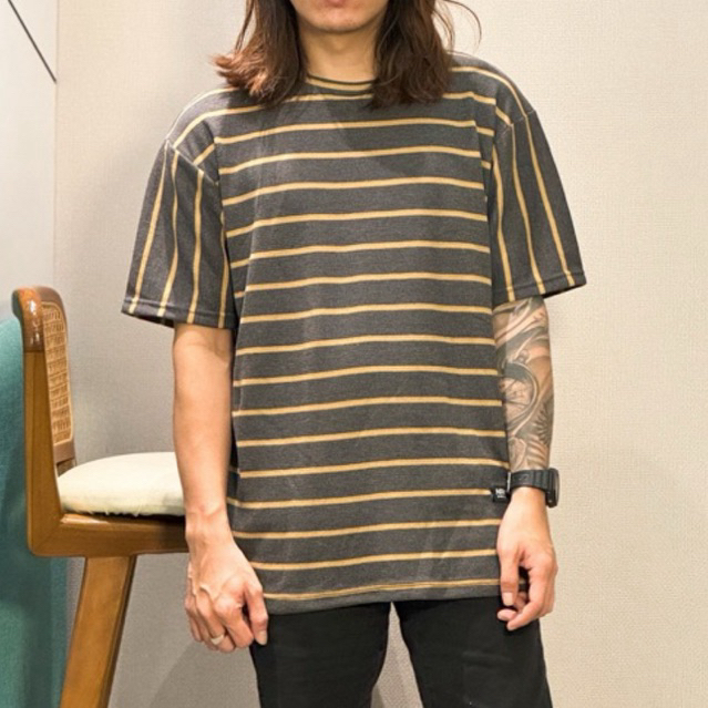 NRKY kaos distro pria salur Waffle bahan adem strechy