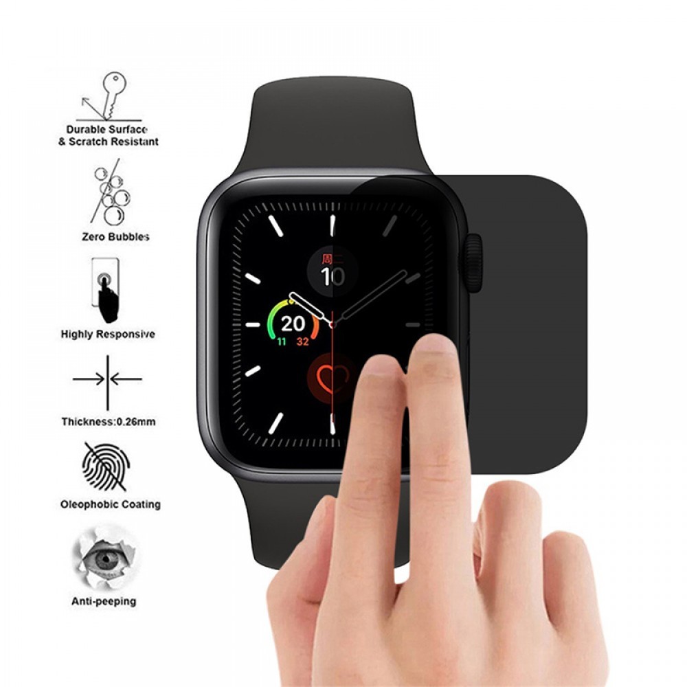 Anti Gores Privacy Tempered Anti Spy Ultra Watch i8 T55 T800 T900 iWatch series 8 7 6 SE 5 4 T500