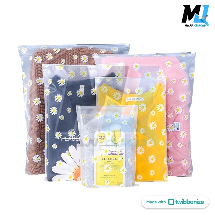 Zipper Lock Pouch Travel Organizer Travel Tempat Baju Serbaguna Zipper Lock Lucu Murah