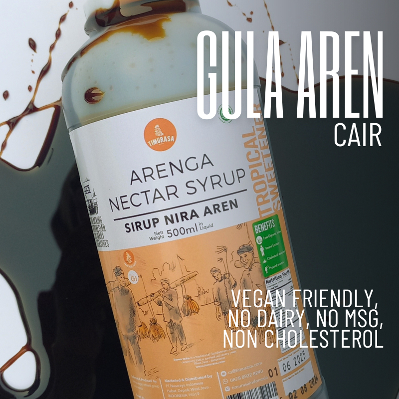 

Gula Aren Cair Premium Asli Timurasa - Liquid Arenga Sugar 500ml