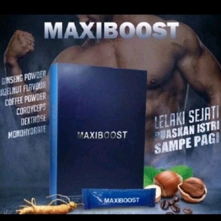 

maxibost minuman serbuk untuk pria