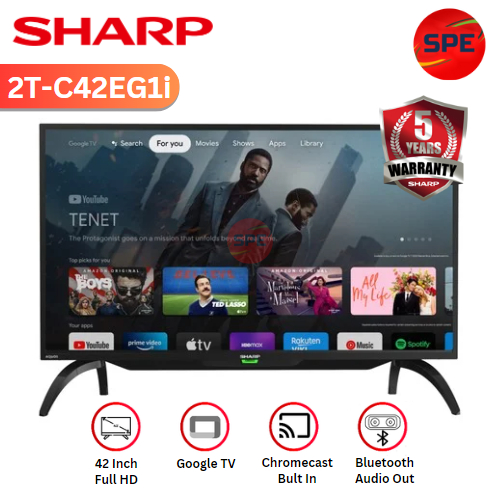 TV SHARP 42 INCH 2T-C42EG1i / 2TC42EG1i GARANSI RESMI (MEDAN)