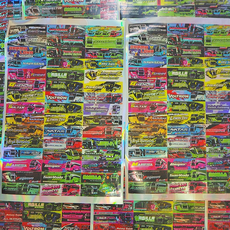 

Stiker Panjang Hologram Bus Basuri Voltron Albino Jedha dkk