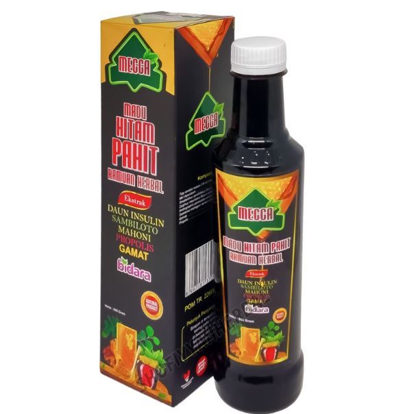 

Madu Hitam Pahit Bidara Ruqyah Insulin 500gr plus Sambiloto Gamat Gold ( Madu Pahit Gamat Mecca Terapi Ruqyah )