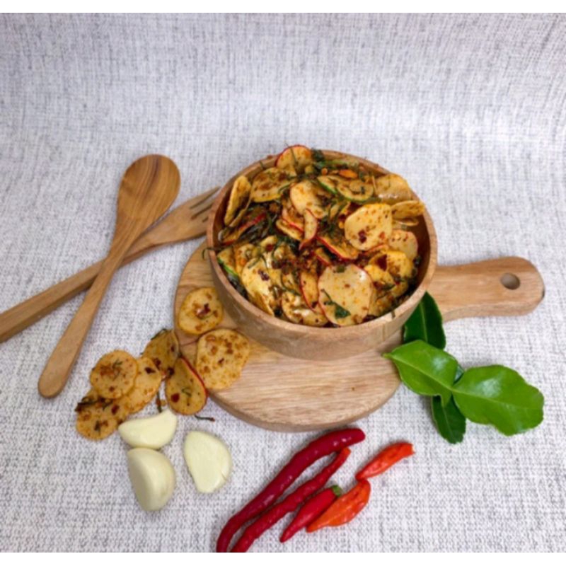 

kerupuk seblak kering