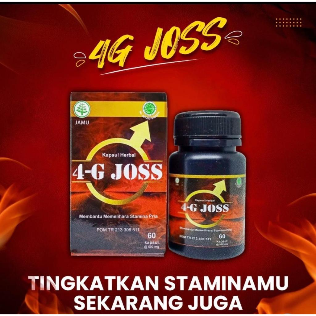 TERVIRAL DAN TERLARIS 4G Joss Kapsul Herbal Tradisional Khusus Pria Dewasa Tahan Lama Tanpa Efek Sam