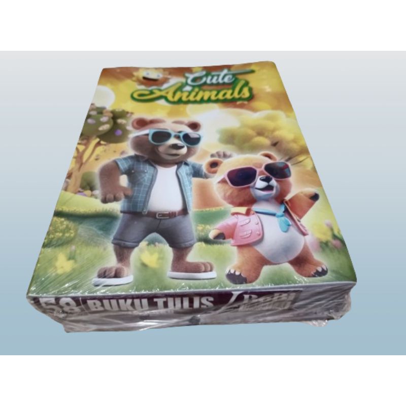 

BUKU TULIS MURAH 58 LEMBAR MERK ENTENG/BOBi 1PAK ISI 1