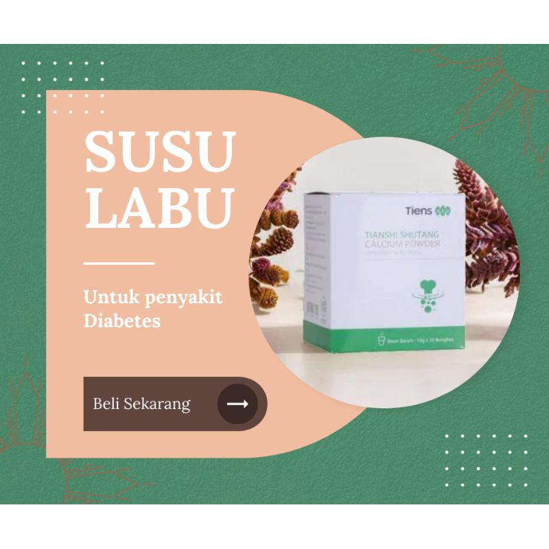 

SUSU LABU CHINA DIABETES-SUSU KHUSUS DIABETES SHUTANG KALSIUM POWDER-MENGOBATI GULA DARAH TINGGI