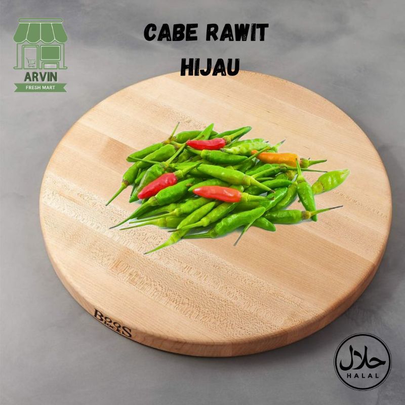 

Cabe rawit hijau, cabe rawit ijo, cengek