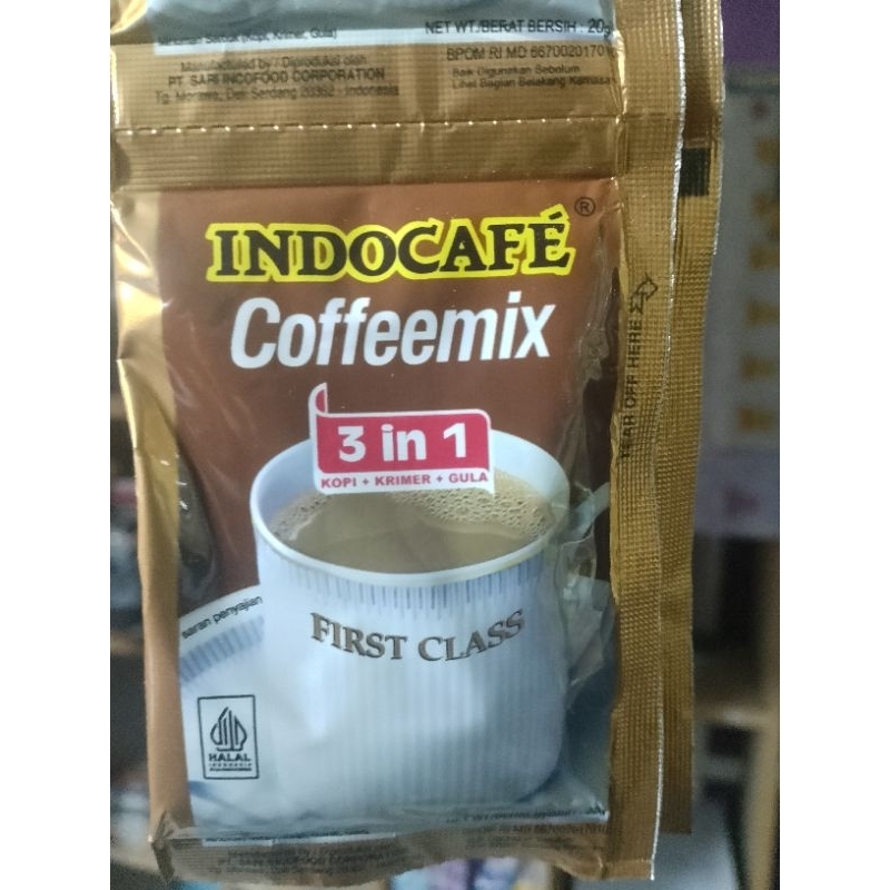 

Kopi Indocafe Coffemix rencengan (isi 10 sachet)