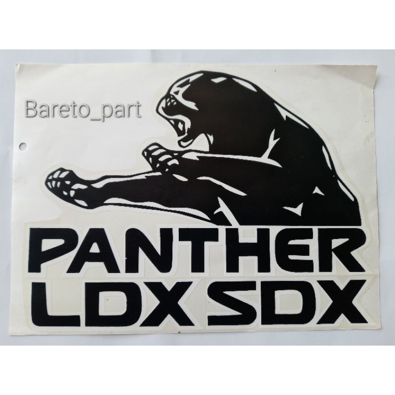 Stiker isuzu panther pick up lama LDX/SDX / stiker panther pick up lama